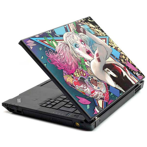 DC Comics Harley Quinn Action Pose Lenovo T420 Skin