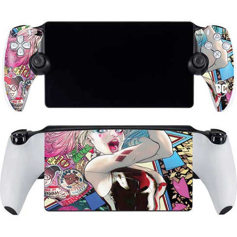 DC Comics Harley Quinn Action Pose PlayStation Portal Remote Player Skin