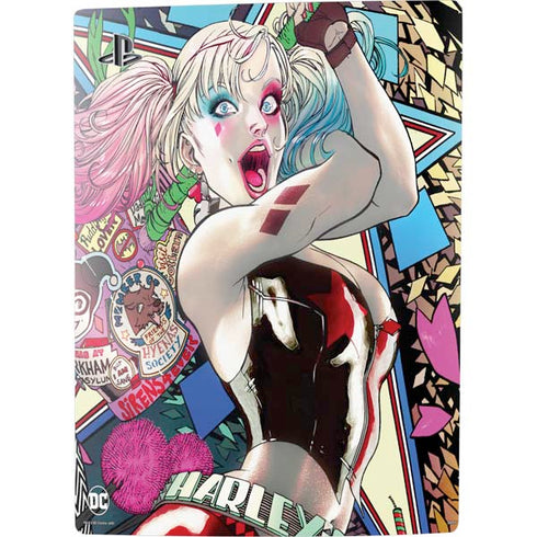 DC Comics Harley Quinn Action Pose PS5 Bundle Skin