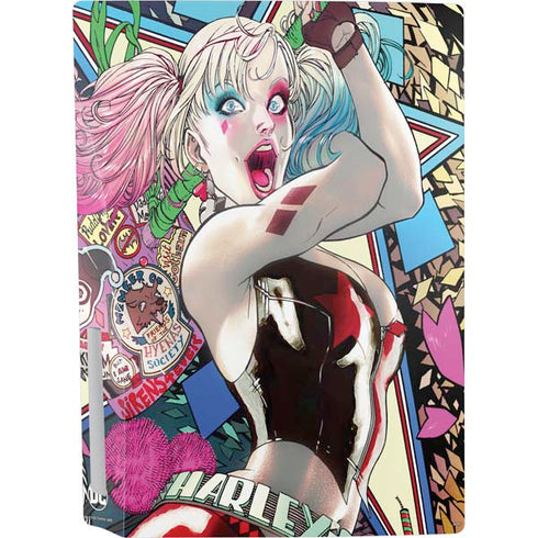 DC Comics Harley Quinn Action Pose PS5 Bundle Skin
