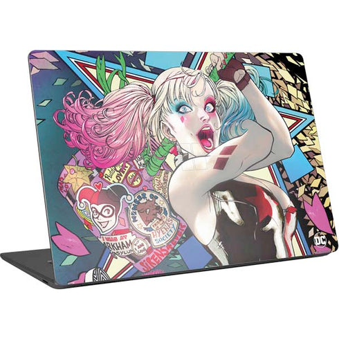 DC Comics Harley Quinn Action Pose Surface Laptop 4 15in Skin