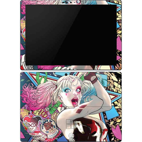 DC Comics Harley Quinn Action Pose Surface Pro 6 Skin