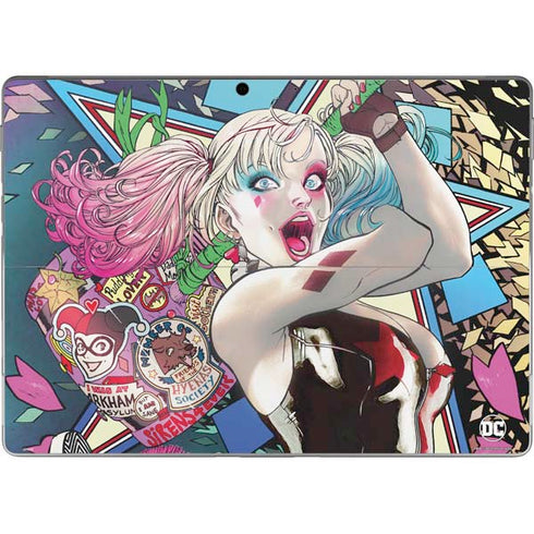 DC Comics Harley Quinn Action Pose Surface Pro 9 Skin