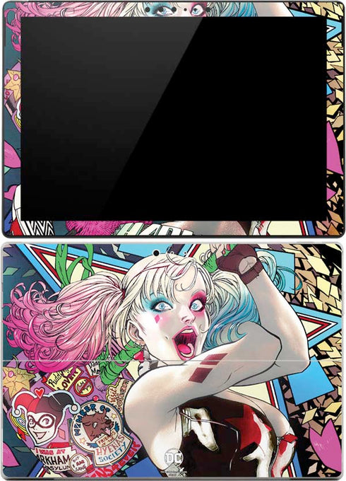 DC Comics Harley Quinn Action Pose Surface Pro (2017) Skin
