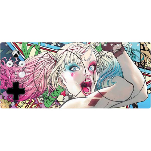 DC Comics Harley Quinn Action Pose Xbox Adaptive Controller Skin