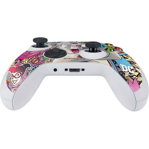 DC Comics Harley Quinn Action Pose Xbox Series S Controller Skin
