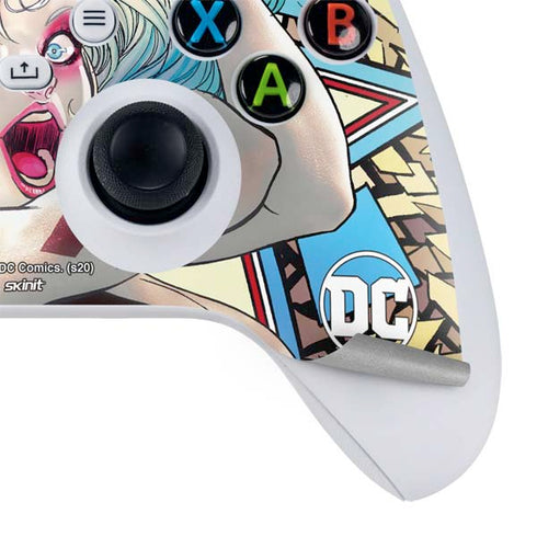 DC Comics Harley Quinn Action Pose Xbox Series S Controller Skin