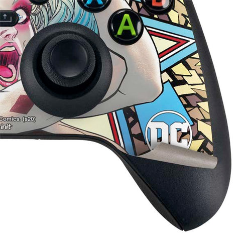 DC Comics Harley Quinn Action Pose Xbox Series X Controller Skin