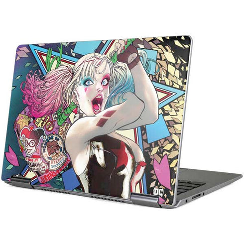 DC Comics Harley Quinn Action Pose Yoga 710 14in Skin