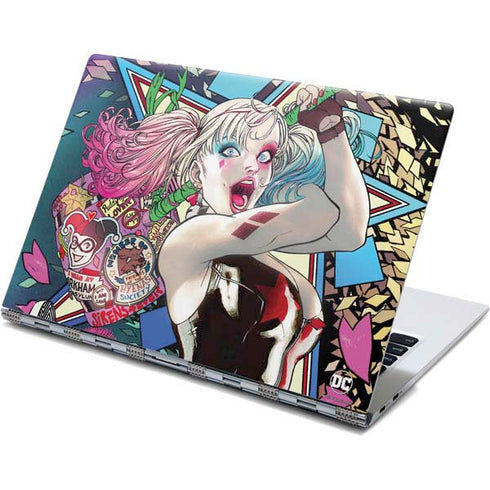 DC Comics Harley Quinn Action Pose Yoga 910 2-in-1 14in Touch-Screen Skin