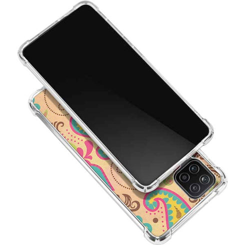 Colorful Mind Galaxy A12 Clear Case