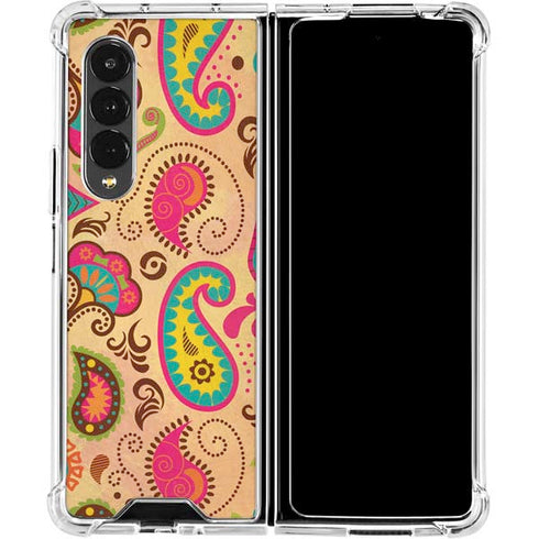 Colorful Mind Galaxy Z Fold4 5G Clear Case