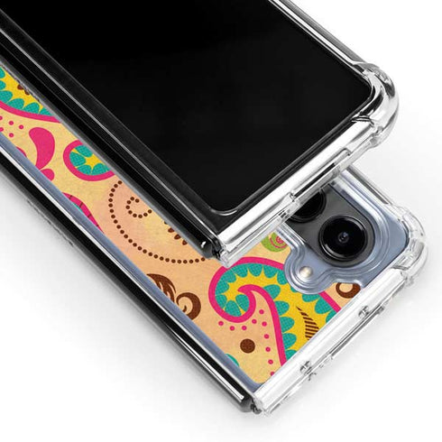 Colorful Mind Galaxy Z Fold5 5G Clear Case