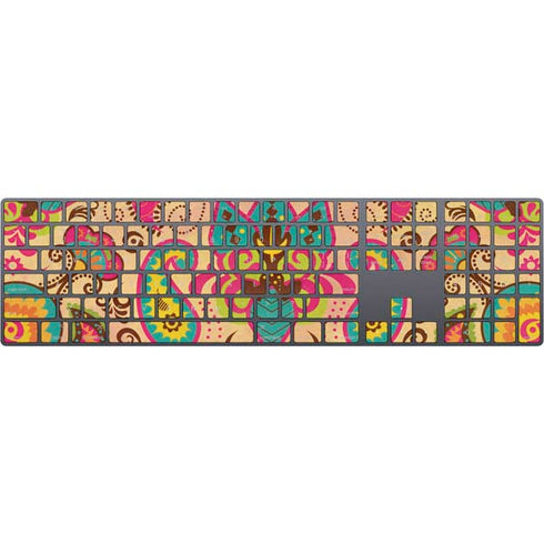 Colorful Mind Magic Keyboard with Numeric Keypad Skin