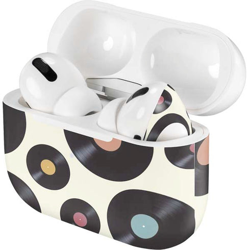 Colorful Records Apple AirPods Pro Skin