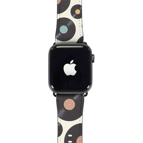 Colorful Records Apple Watch Band 42-44mm