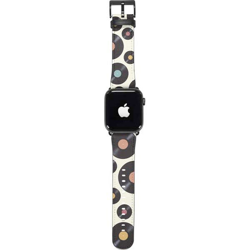 Colorful Records Apple Watch Band 42-44mm