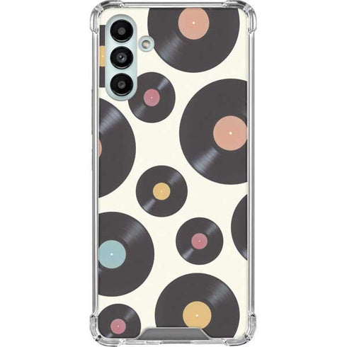 Colorful Records Galaxy A13 5G Clear Case