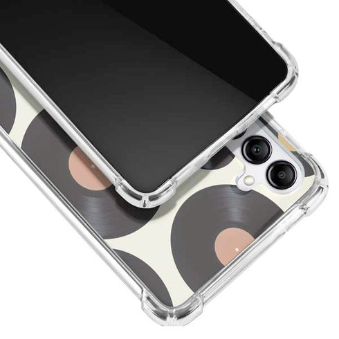 Colorful Records Galaxy A14 5G Clear Case