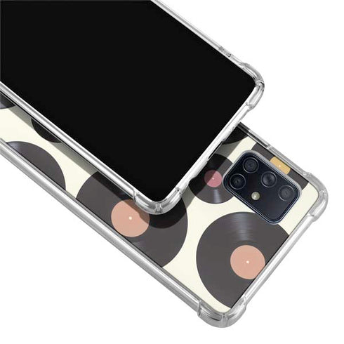 Colorful Records Galaxy A51 5G Clear Case