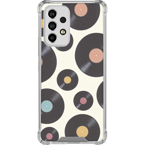 Colorful Records Galaxy A53 5G Clear Case