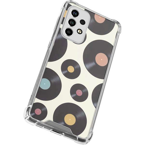 Colorful Records Galaxy A53 5G Clear Case