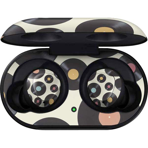 Colorful Records Galaxy Buds Skin