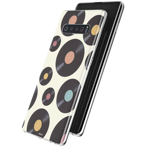 Colorful Records Galaxy S10 Plus Skin