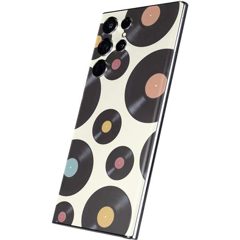 Colorful Records Galaxy S22 Ultra Skin