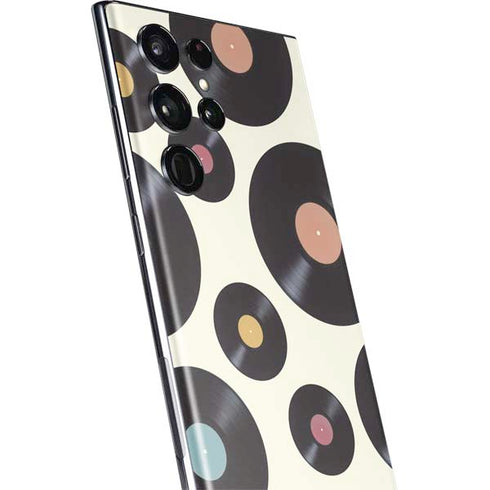 Colorful Records Galaxy S22 Ultra Skin