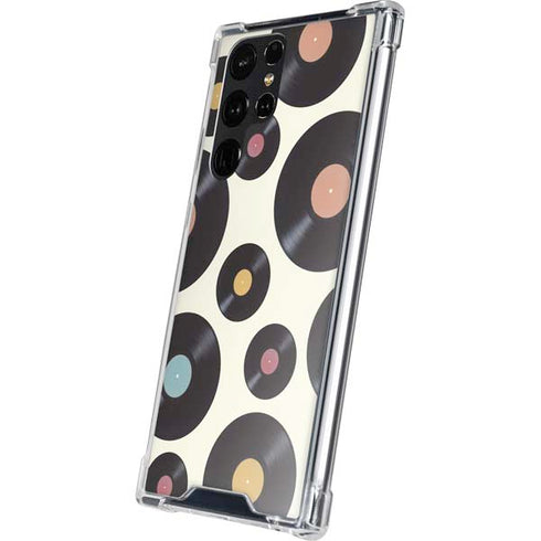 Colorful Records Galaxy S24 Ultra Clear Case