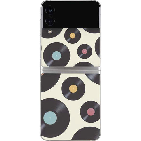 Colorful Records Galaxy Z Flip3 5G Skin