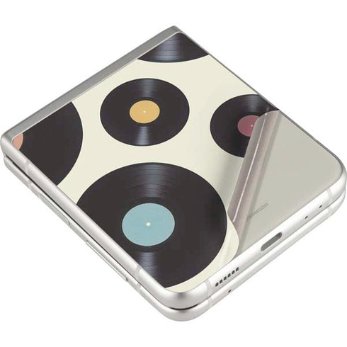 Colorful Records Galaxy Z Flip3 5G Skin