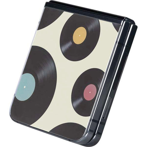 Colorful Records Galaxy Z Flip5 5G Skin