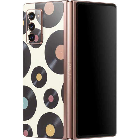 Colorful Records Galaxy Z Fold2 5G Skin