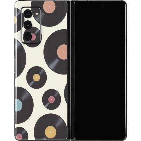Colorful Records Galaxy Z Fold2 5G Skin