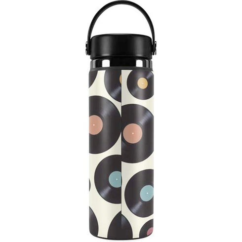 Colorful Records Hydro Flask 20oz Wide Mouth Skin