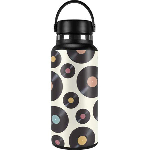 Colorful Records Hydro Flask 32oz Wide Mouth Skin
