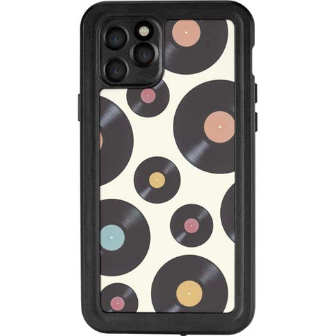 Colorful Records iPhone 11 Pro Waterproof Case