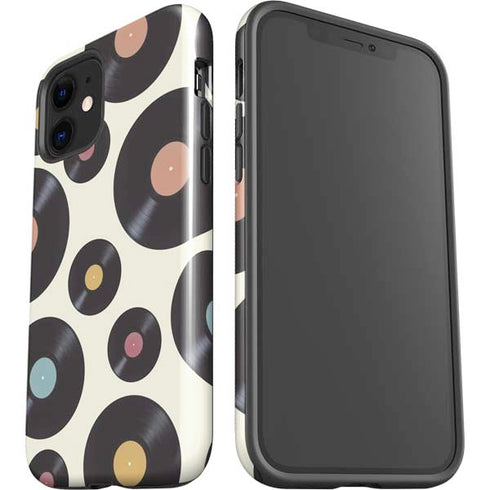 Colorful Records iPhone 12 Impact Case