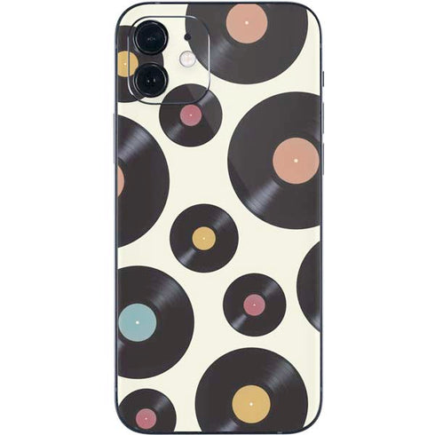 Colorful Records iPhone 12 Mini Skin