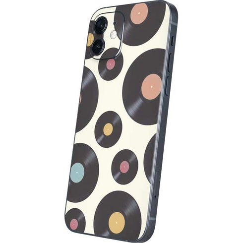 Colorful Records iPhone 12 Mini Skin