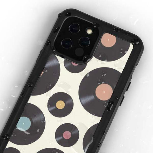 Colorful Records iPhone 12 Pro Waterproof Case