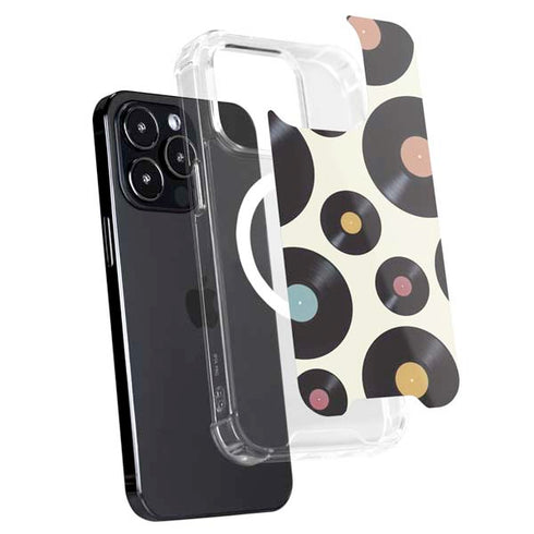 Colorful Records iPhone 13 Pro MagSafe Case