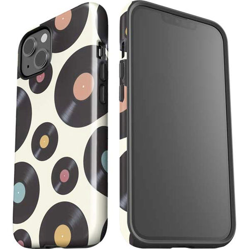 Colorful Records iPhone 14 Plus Impact Case