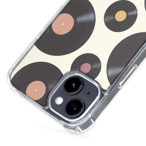 Colorful Records iPhone 15 Plus MagSafe Case