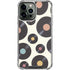 Colorful Records iPhone 15 Pro Max Clear Case