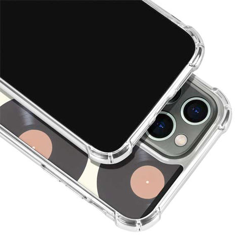 Colorful Records iPhone 15 Pro Max Clear Case