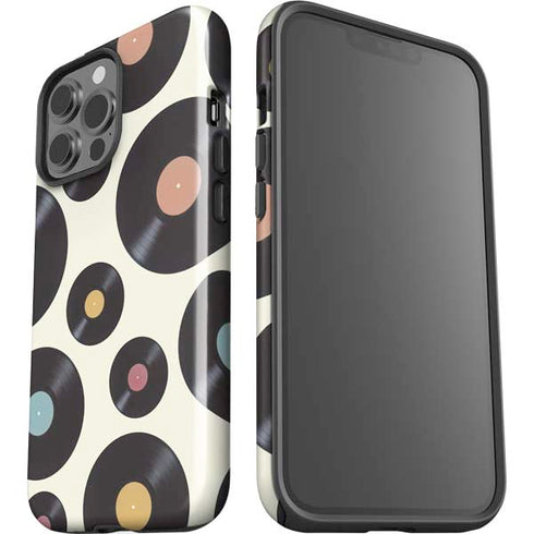 Colorful Records iPhone 14 Pro Max Impact Case