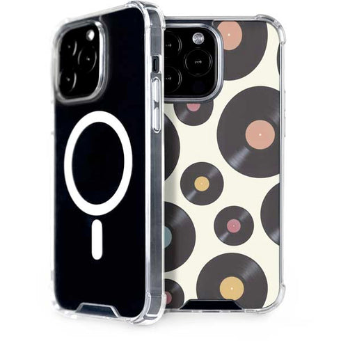 Colorful Records iPhone 15 Pro Max MagSafe Case